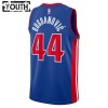 Dres Detroit Pistons Bojan Bogdanovic 44 Nike 2022-23 Icon Edition Plava Swingman - Dječji